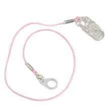 Hörgerät-Halterclip aus Nylon, pink
