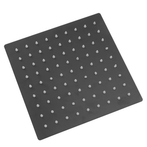 Stainless Steel Square Rainfall Shower Head G1/2in Ceiling Mount 2