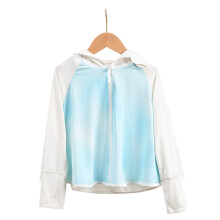 (Colorful blue, 2XL120CM) 2025 Summer Kids' Sun Protection Jacket - Ultra-Thin, UV-Resistant & Breathable. Adorable Design for Boys & Girls, Lightweight Sunblock Coat