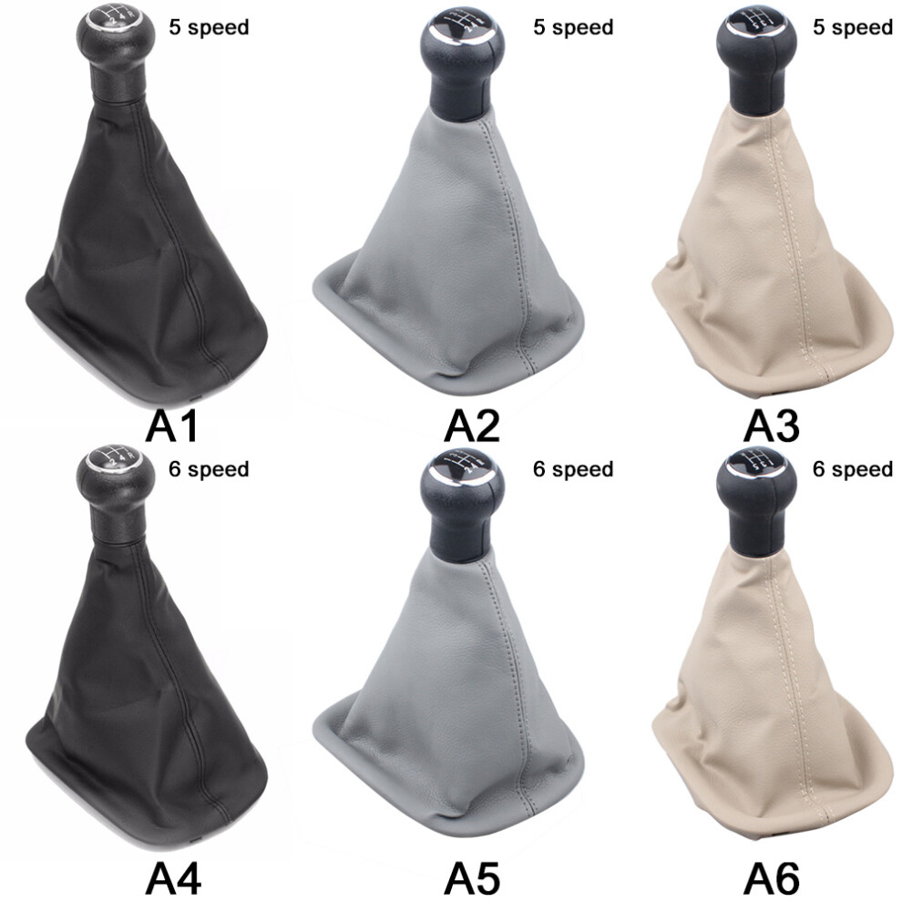 Car Gear Knob Gaiter For B5 Dustproof 5 Speed Gear Boot Cover 4961382906938
