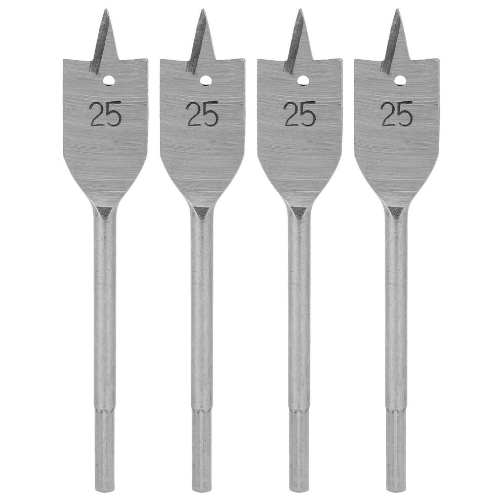 Titanium Coating Drill Bit Set For Woodworking Quick Change Hex Shank Self Centering Spade Tip High Durability Bits With Smooth Finish Hole Cutting 9175034335433