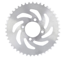 Motorcycle Chain Sprocket High Reliability Wear Resistant Durable Carbon Steel Material Impact Resistant Universal Fit Electric Bicycle Kart ATV Off