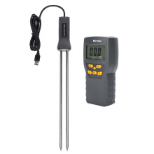 Grain Moisture Tester With Probe Digital LCD Humidity Tester Fast Measurement Capabilities Precise Readings High Clarity Screen Automatic Temperature