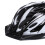 Fahrradhelm Modell: EPS/PC, Größe Einheitsgröße, Schwarz/Weiß 6