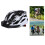 Fahrradhelm Modell: EPS/PC, Größe Einheitsgröße, Schwarz/Weiß 5