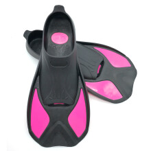 2 Stück Silikon-Schwimmflossen Training Pro Snorkeling