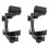 Adjustable Height Drum Microphone Clips Rim Snare Mount Clamp Shock Effect Compact Construction Durable Material Sturdy Structure Anti Shake Easy 2