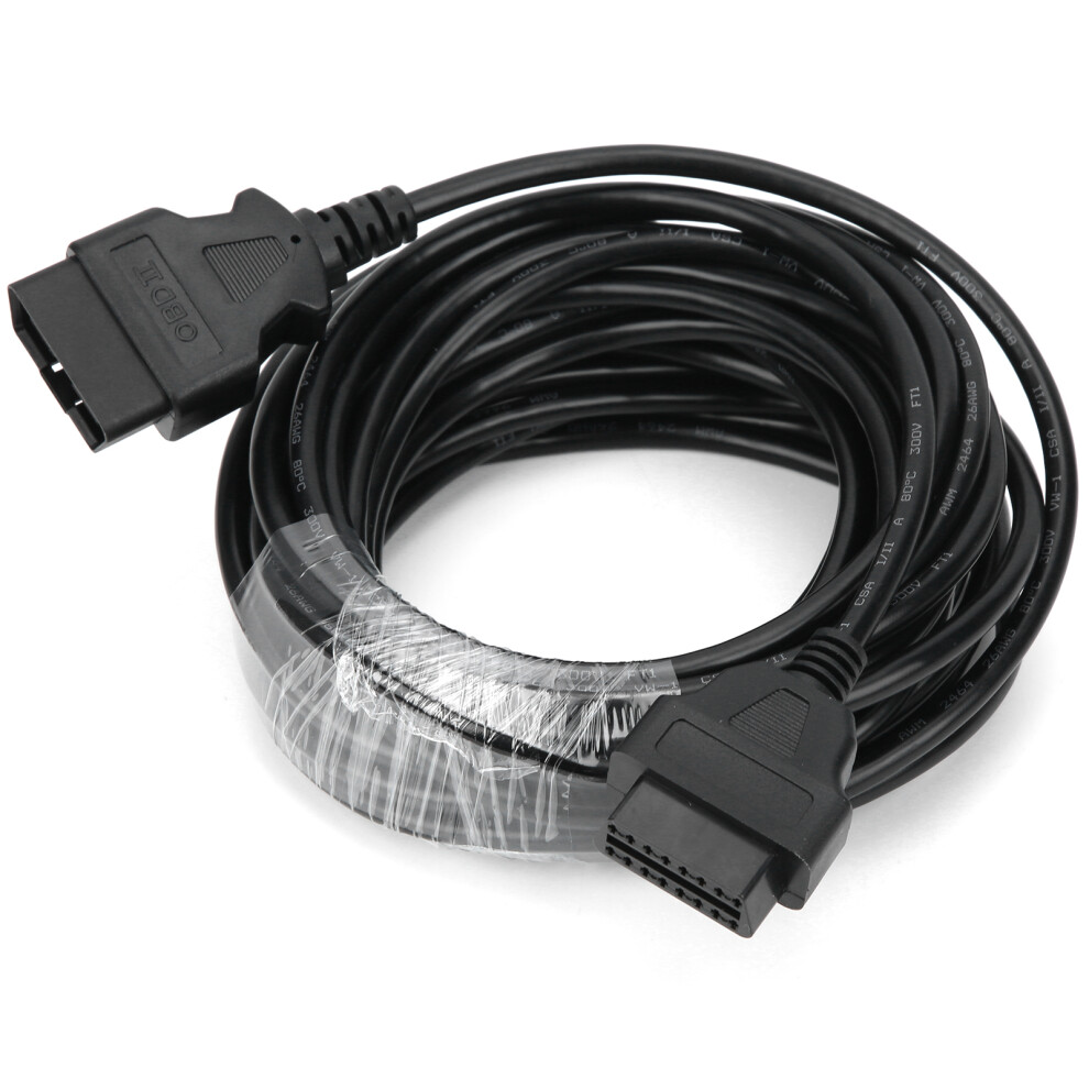 16Pin Male To Female Obd Ii Splitter Extension Diagnostic Extender Cable Superior Flexibility And Durability Obd2 Extension Cable Corrosion-Resistant 9138057762556