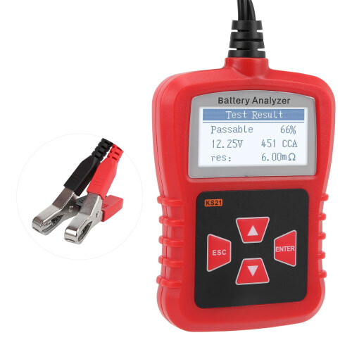 Battery Health Check Tool, Car Battery Tester with Cranking Analyzer ...