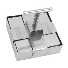 Edelstahl-Tonmesser mit Federmechanismus L