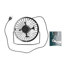 Quiet Running USB Desk Fan with 2 Speed Settings and Exquisite Appearance for Study Room Office Dormitory Use