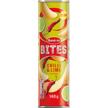 Bestin Bites Chilli & Lime 140g (Pack of 12)