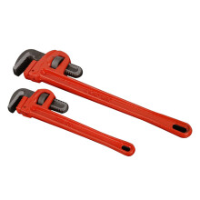 Plumbing Wrench Tool For Pipe Repairs Sturdy Pipe Wrench Heavy-Duty Plumbing Wrench Forged Hook Jaw Precision Milled Jaws Durable Ductile Iron