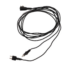 Oxygen Free Copper Core Audio Upgrade Cable, 2 Pin Design Improve Sound Quality Reduce Noise Lightweight and Comfortable for In-Ear Monitors and