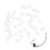 Threaded Boilie Bait Screws and Hook Stoppers Set 60pcs Total 1