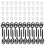 Threaded Boilie Bait Screws and Hook Stoppers Set 60pcs Total 3