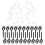 Threaded Boilie Bait Screws and Hook Stoppers Set 60pcs Total 8