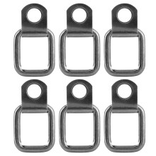 Breaking Strength Rated D Ring Anchors Bolt On Installation Surface Mounted Tie Down Anchor High Strength Steel Multi Function Corrosion Resistant