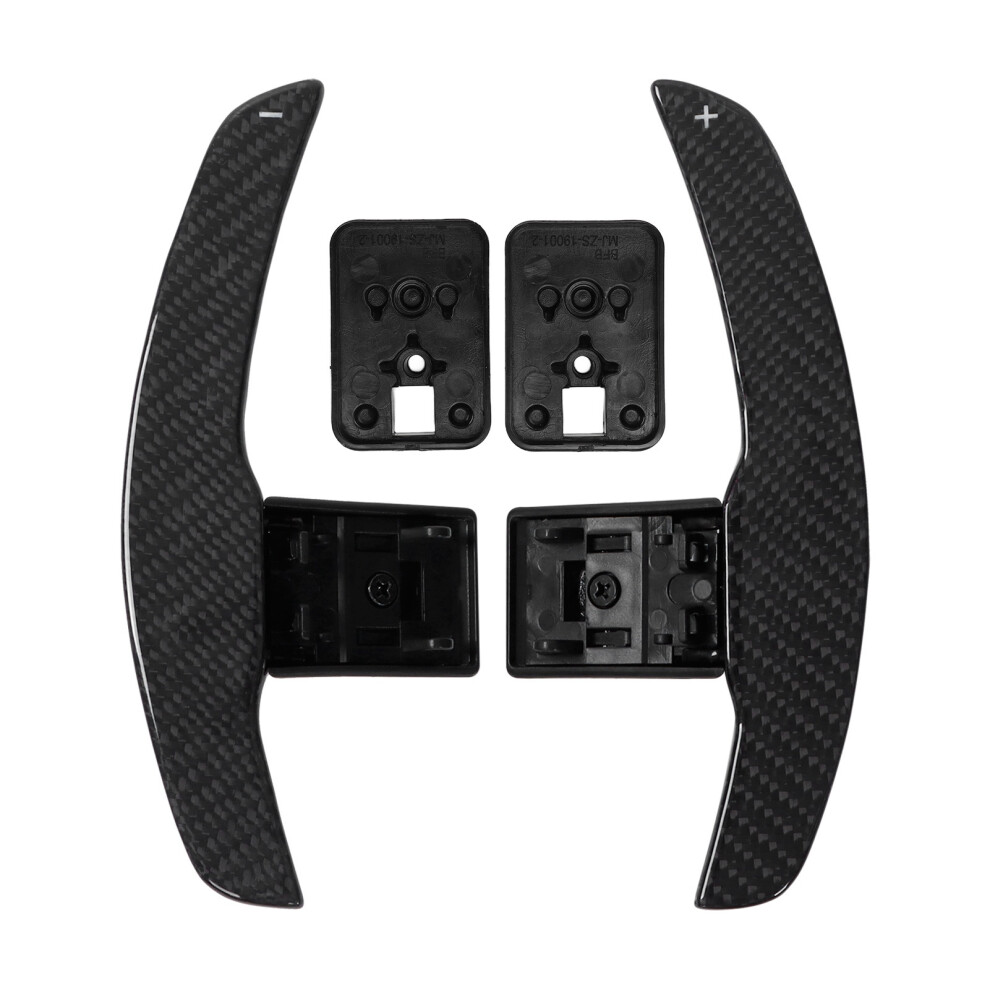 Ergonomic Carbon Fiber Steering Wheel Shift Extension Compatible With Toyota Supra And Bmw M Series Vehicles Classic Twill Weaving Process Durable 9138057776966