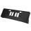 Tag Holder Mounting Frame License Plate Bracket Front Replacement, Front License Plate Bracket Direct Fit Easy Installation Durable Plastic 5