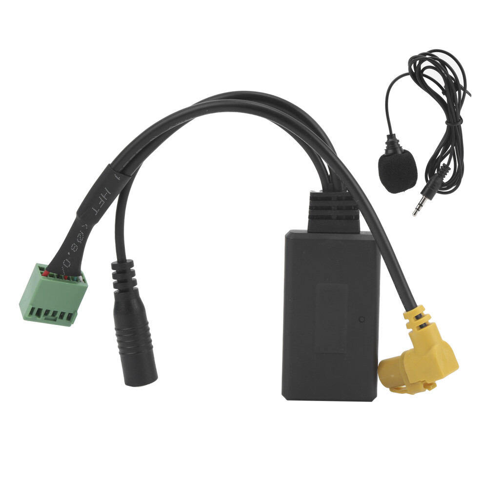 Handsfree Microphone Bluetooth Car Adapter Stereo Aux Input Dsd Large Capacity Advanced Connectivity Wireless Streaming High Quality Audio Decoding 9175034368493