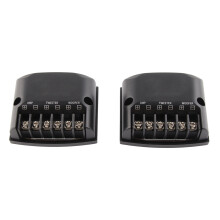 High Frequency Capacitors for Car Tweeter Audio Speaker Systems, 2 Way Speaker Crossover with Overcurrent Protection and Bass Inductor, Durable Sound