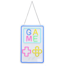 Dimmable USB Gaming Neon Sign Acrylic Wall Decor for Teens Boys Bedroom
