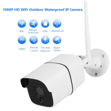 Wireless Waterproof 1080P HD Outdoor Bullet Camera with Night Vision CCTV