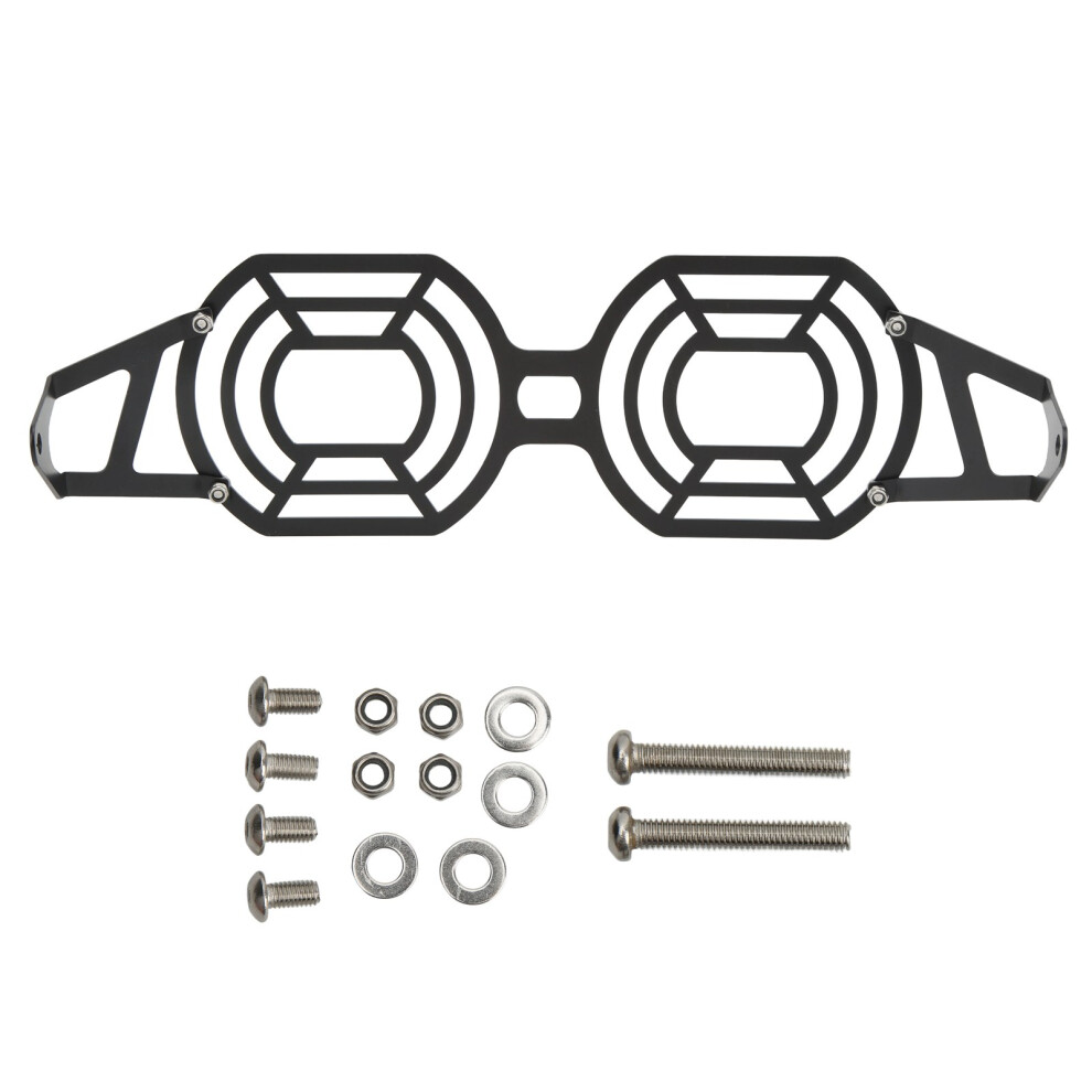 Protection Grill For Motorcycle Lighting, Headlight Cover With Reinforced Mesh Structure And High-Strength Frame, Reduces Glare And Enhances Road 9175034370540