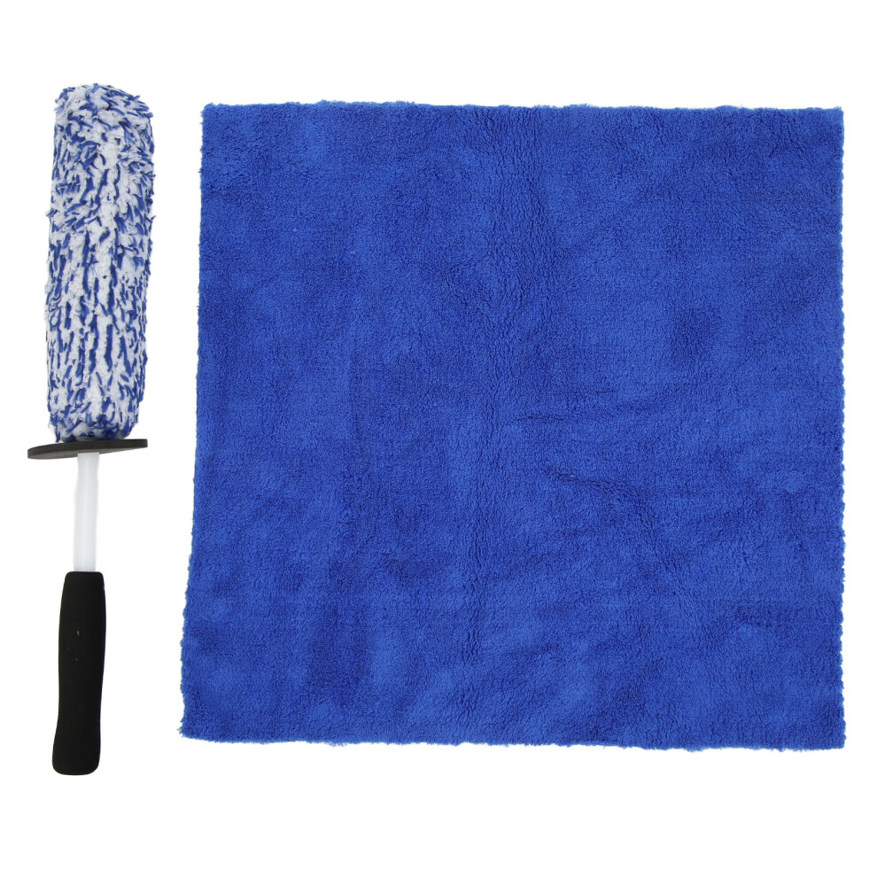Ultra Soft Microfiber Cleaning Towels Edgeless Design Ultra Absorbent Lint Free Scratch Free Fast Drying Multi Use Machine Washable For Car Detailing 9175034371547
