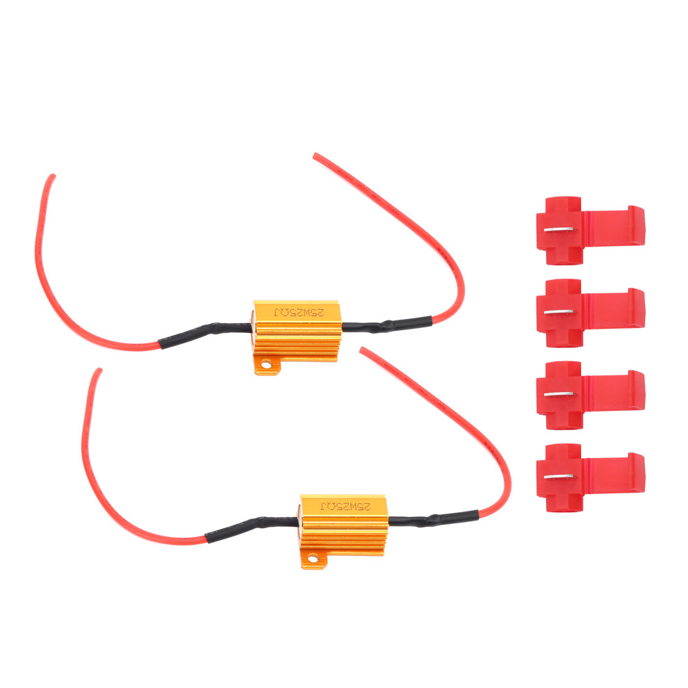 Prevent Malfunction Warning Message Cancellor Load Resistors Fix Led Hyper Flash Control Current Flow Turn Signal Blink Error Easy Installation High 9175034373657