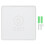 No Touch Infrared Exit Button with LED Ring, Stainless Steel Panel IR Sensor Door Access Control Switch NO NC Output Contact Operating Distance 12CM 1