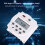 17 Times Daily Weekly Program Digital LCD Timer Switch Relay With Auto Timer Error Correction Power Failure Memory Adjustable Operate Temperature 6