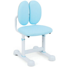 Sedia da ufficio regolabile per bambini 48 x 39 x 68-76 cm doppio supporto lombare