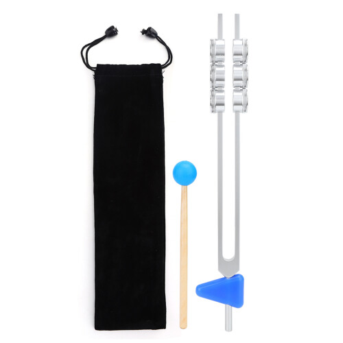 32 Hz Stimmgabel aus Aluminiumlegierung mit Hammer 1