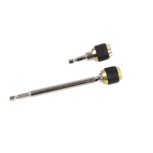 Hex Shank Extension Rod Impact Driver Bit Power Drill Tool Self-Locking Drill Bit Holder Sturdy Stable Widely Application Durable Construction