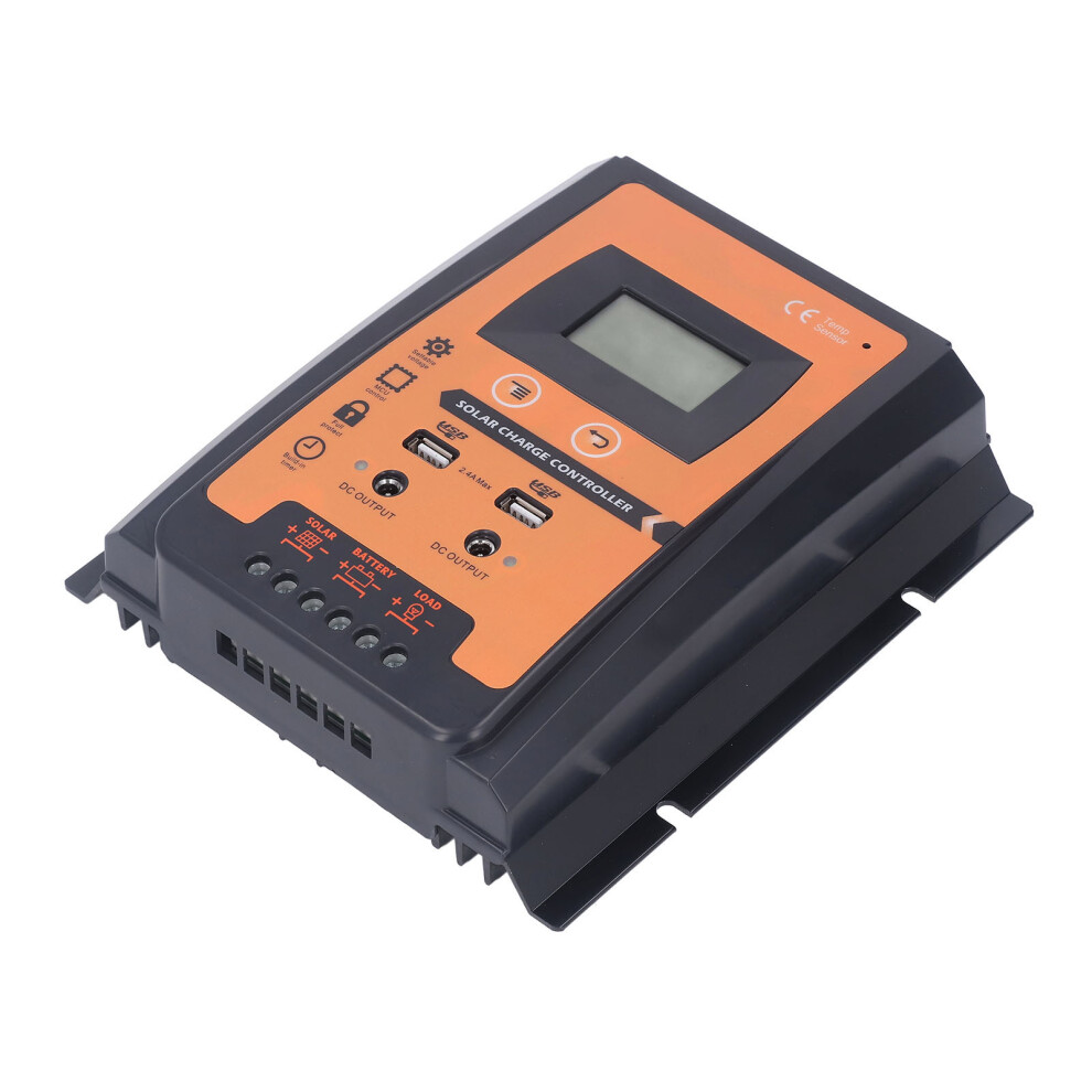 Advanced Mppt Solar Regulator With Temperature Compensation And Overcharge Protection, 12V 24V Automatic Voltage Recognition System Featuring Timer 9175034384660
