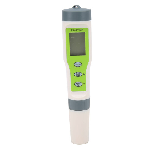 Automatic Calibration Digital PH Meter, Backlit LCD 3 In 1 Water Quality Digital PH Tester With High Precision Portable Size Automatic Temperature 1