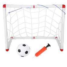 Mini Soccer Goal Kids Soccer Goals Set Folding Design Weatherproof Portable Kids Soccer Goal Easy Setup Foldable Soccer Goal For Backyard Indoor Use