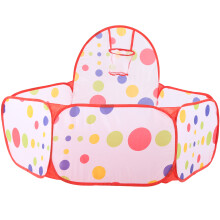 Crawl Tunnels Kids Play Tents Popup Playhouse Tent With Basketball Hoop Foldable Ball Pit For Indoor Outdoor Use Super Safe Construction Automatic