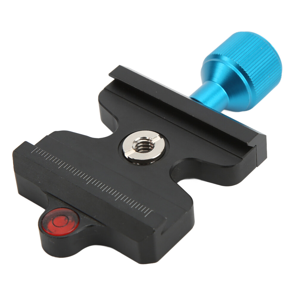 Arca-Swiss Standard Qr Clamp For Ball Head, Quick Release Plate Adapter With Locking Force Knob, High Quality Aluminum Alloy Construction, Anodized 9138057804164