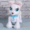 Dancing Programmable Robot Dog LED Light Effects Touch Sensitive Head Interactive Intelligent Walking Remote Control Robotic Dog Toy for Children 5