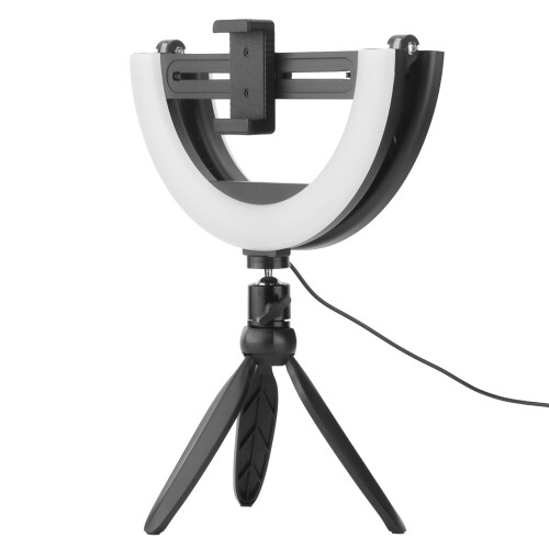 Dimmable Ring Light With Stand For Photography, Desktop Ring Light 3 Lighting Modes Adjustable Brightness Pro Lighting Effect Stepless Dimming 2