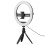 Dimmable Ring Light With Stand For Photography, Desktop Ring Light 3 Lighting Modes Adjustable Brightness Pro Lighting Effect Stepless Dimming 2