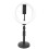 Balanced and Evenly Diffused Lighting Ring Light with Stand, Brightness Adjustable LED Fill Light for Home Streaming, 3 Color Lighting Modes with 6