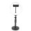 Balanced and Evenly Diffused Lighting Ring Light with Stand, Brightness Adjustable LED Fill Light for Home Streaming, 3 Color Lighting Modes with 2