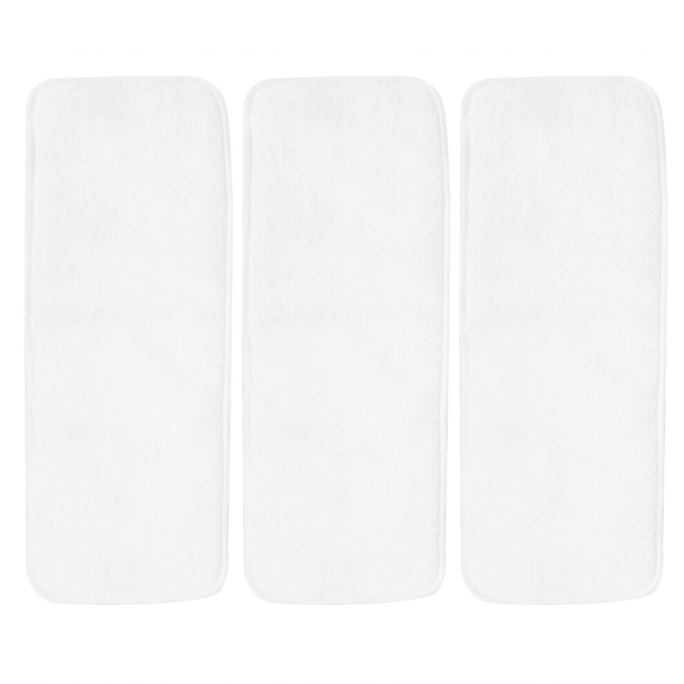 Reusable Bamboo Fiber Diaper Liners Adjustable Breathable Ultra Absorbent Inserts With Snaps For Growing Babies Save Money Reduce Waste Nighttime