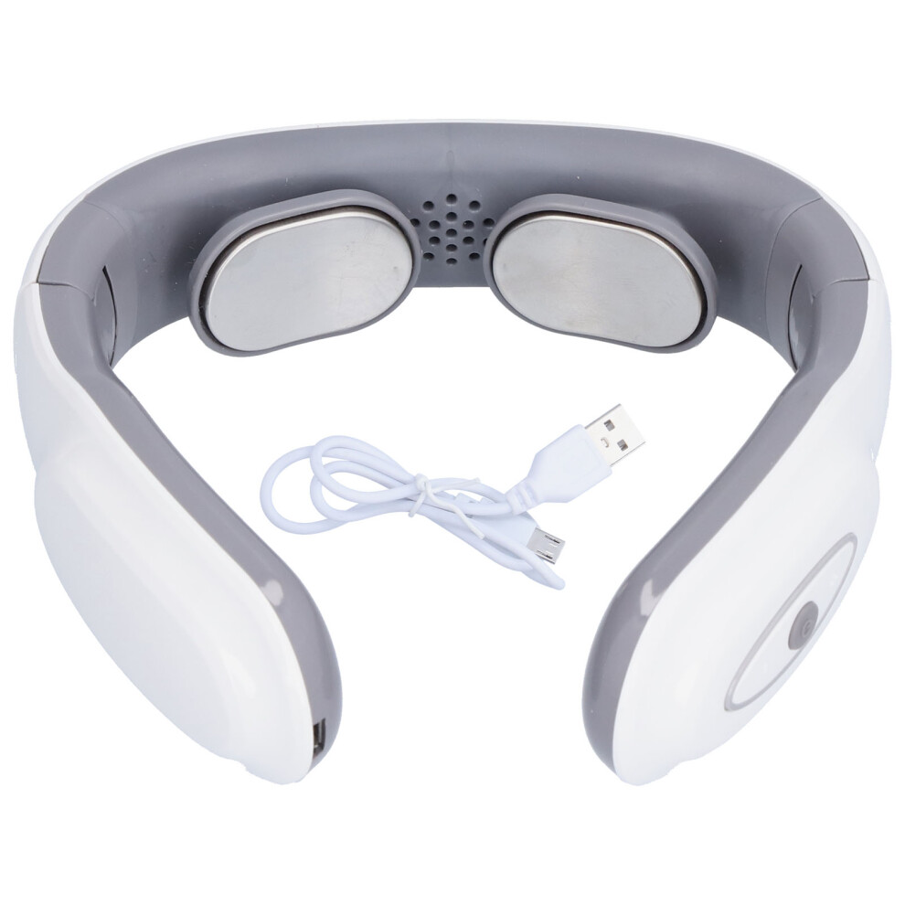 Deep Tissue Pain Relief Adjustable Massage Modes Ergonomic Design Portable Electric Neck Massager Neck Massager With Heat TENS Technology Soothing