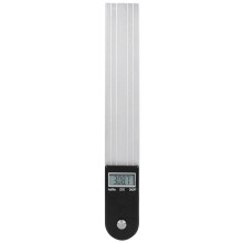 Digital Protractor With Magnetic Base And Measurement Unit Conversion Durable Aluminum Alloy Body Angle Finder With 0 Reset Function Portable High