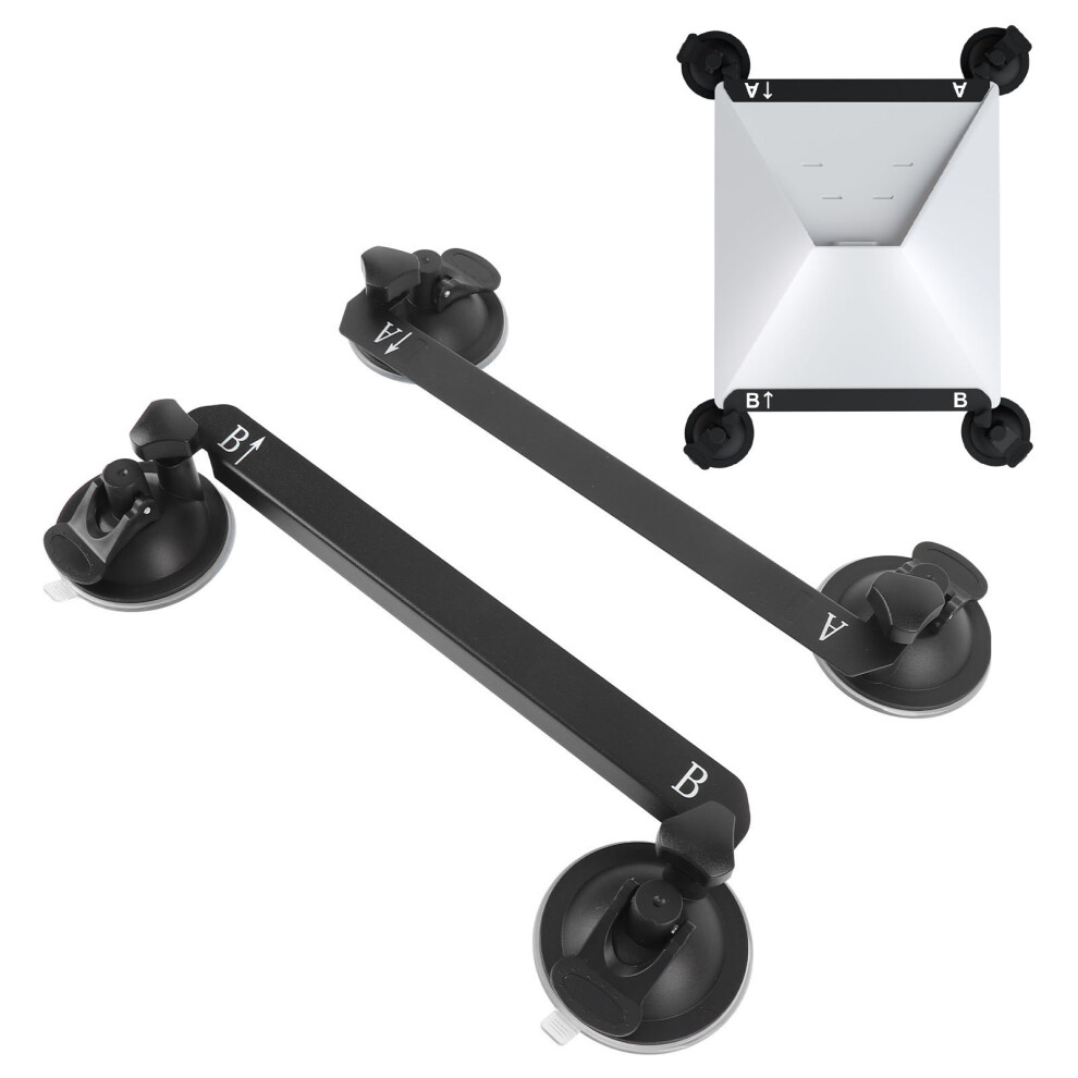 Satellite Suction Cup Mount For Car Rv Sunroof Abs Iron Stable Dish Support 9361382940416